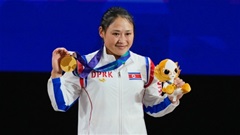 Triều Tiên gây dấu ấn với cử tạ tại ASIAD 2026